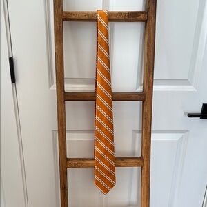 Forsyth of Canada Orange Striped Necktie
